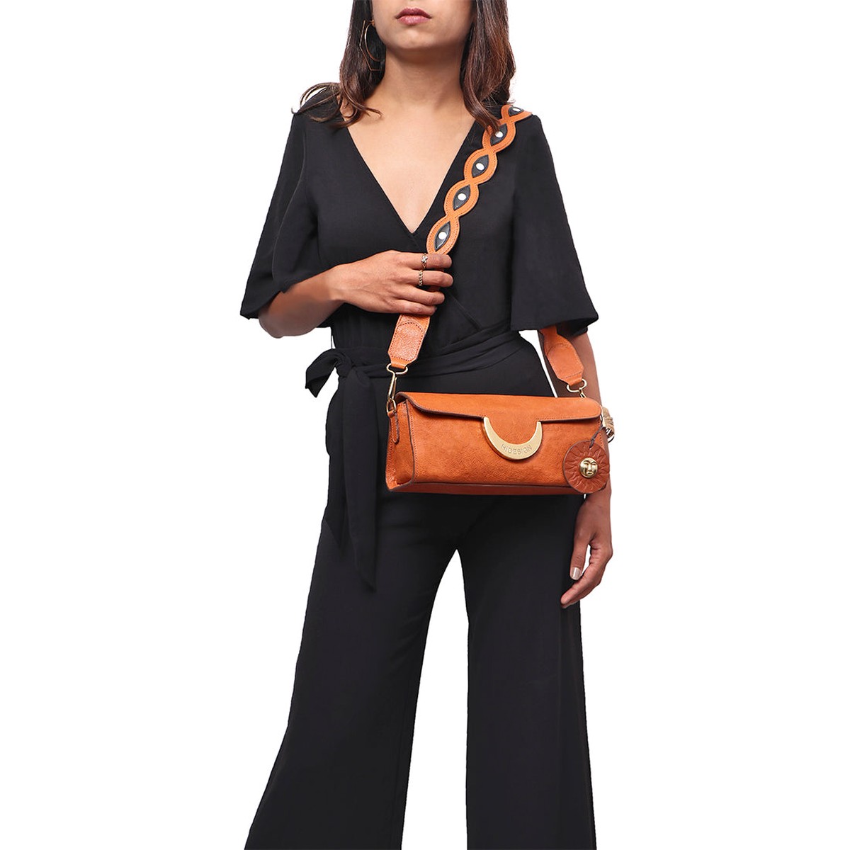 Beatrix 02 Tan Leather Crossbody