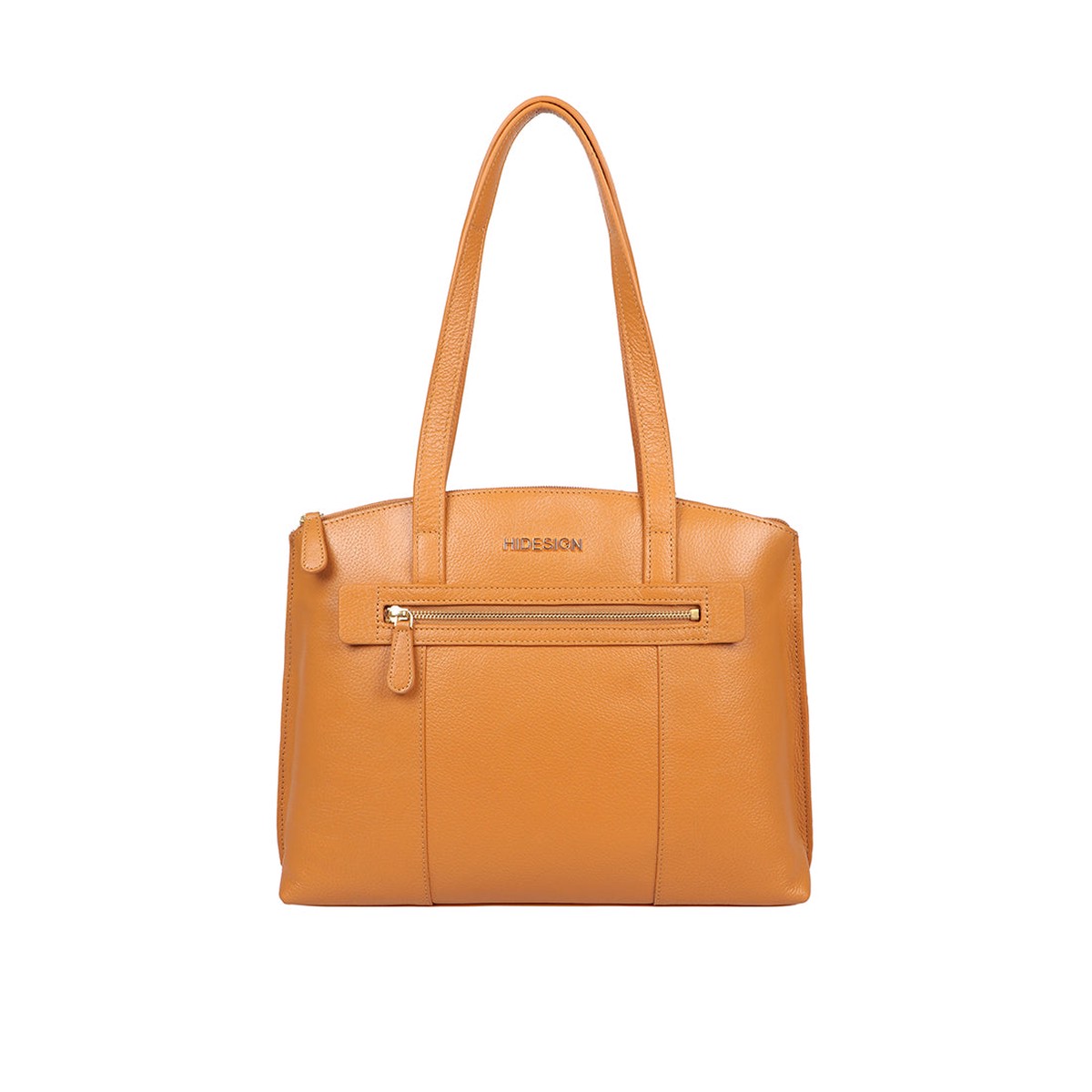 Guyana 01 Honey Leather Tote Bag