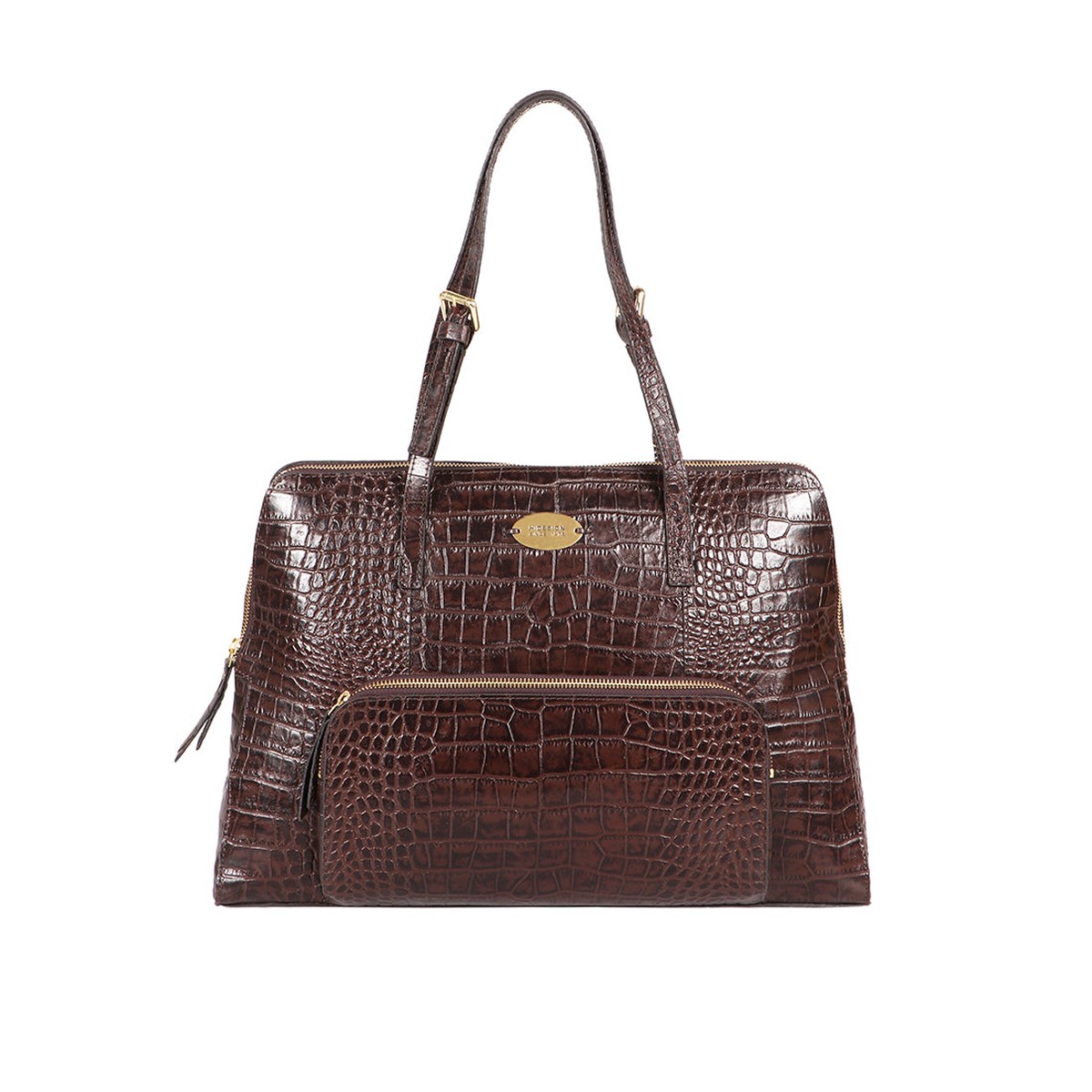 109 02 Brown Leather Tote Bag