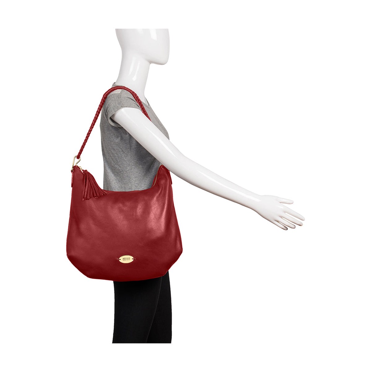 Acacia 02 Marsala Leather Hobo
