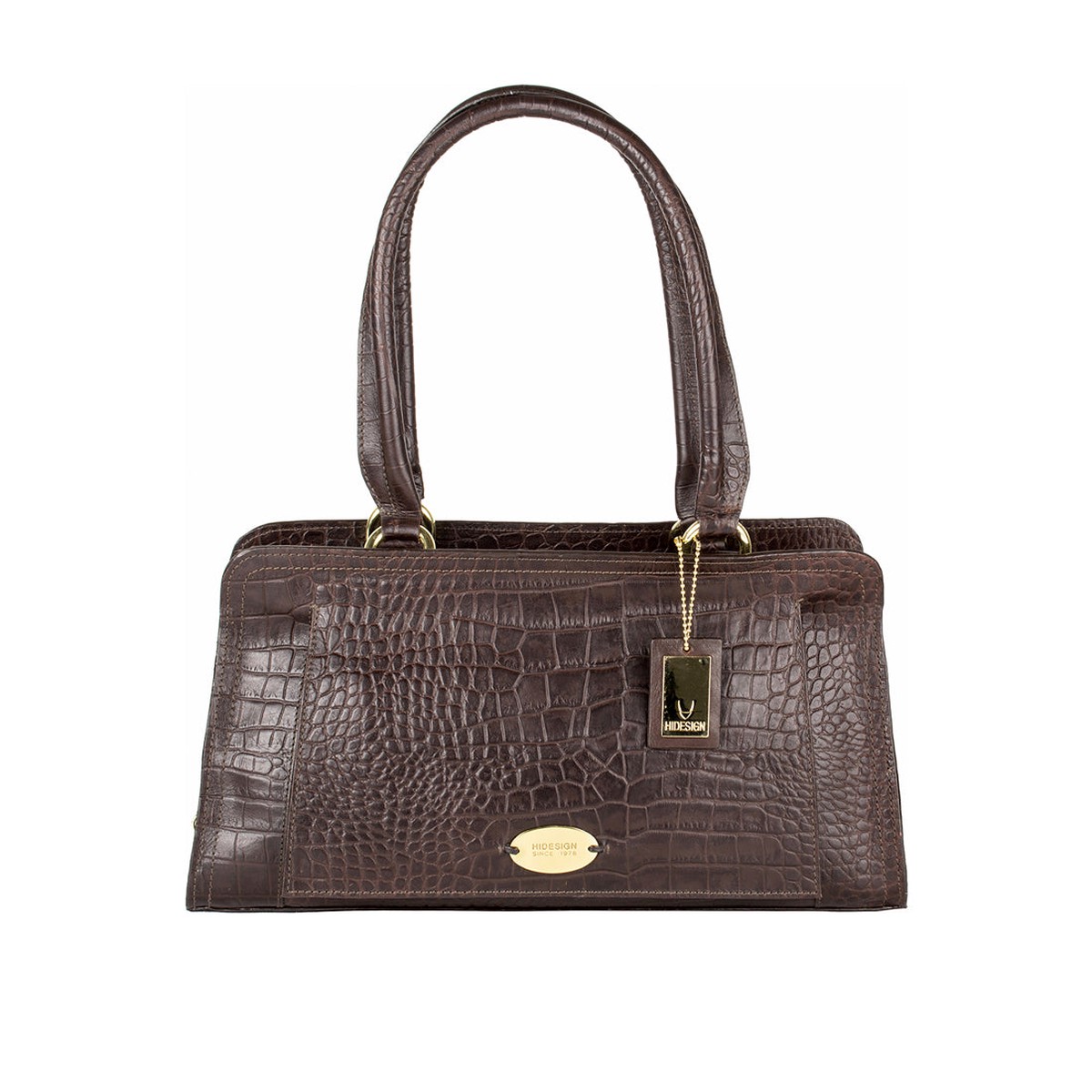 Orsay 03 Brown Leather Tote Bag
