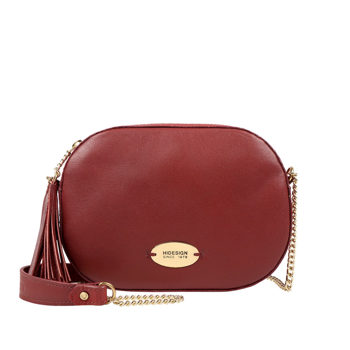 Ee Morocco 07 Red Leather Sling Bag
