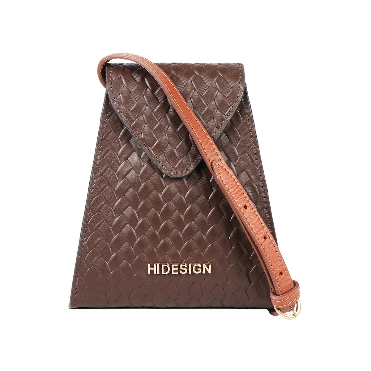Ee Spruce 01 Brown Leather Sling Bag