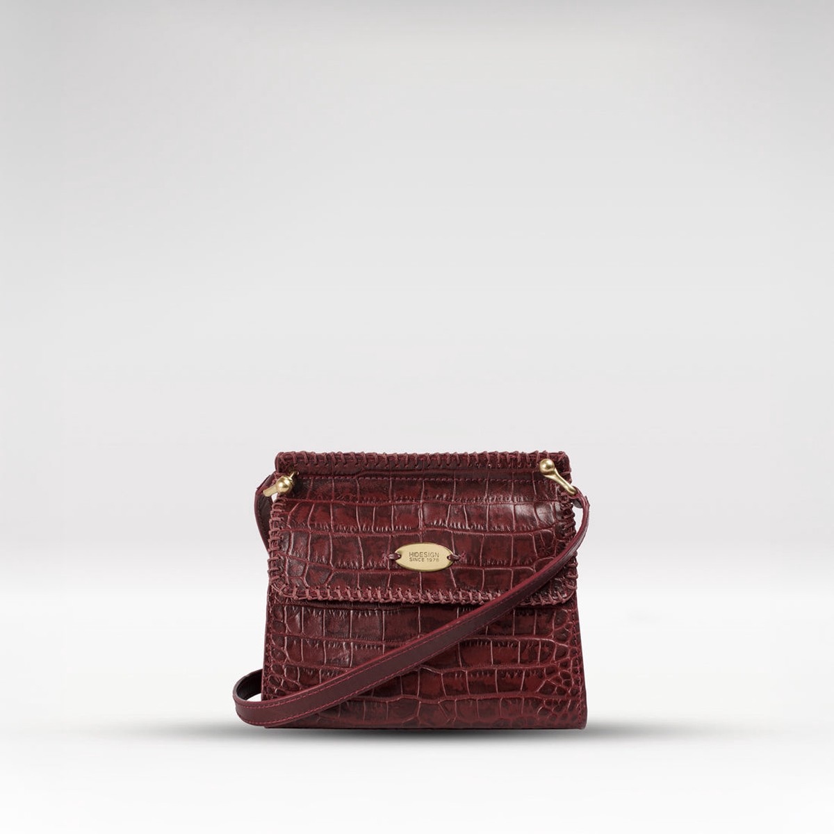 Ee Zoey Marsala Leather Mini Bag
