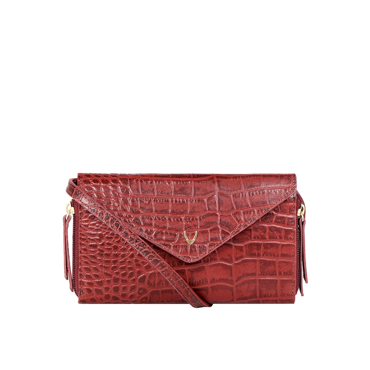 Markle-A Red Leather Sling Bag