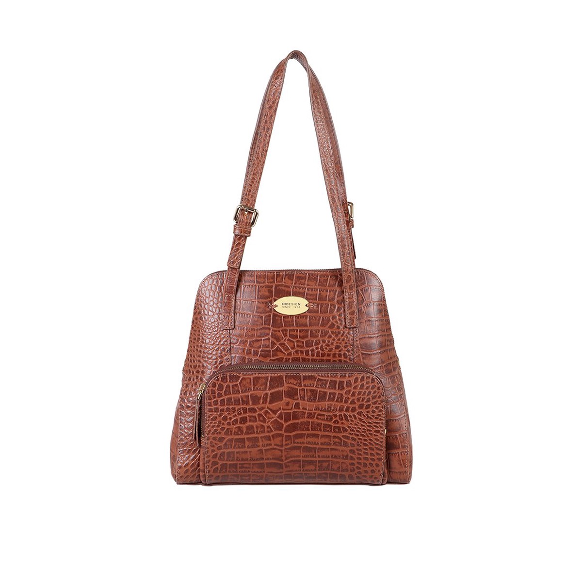 109 01 Tan Leather Tote Bag