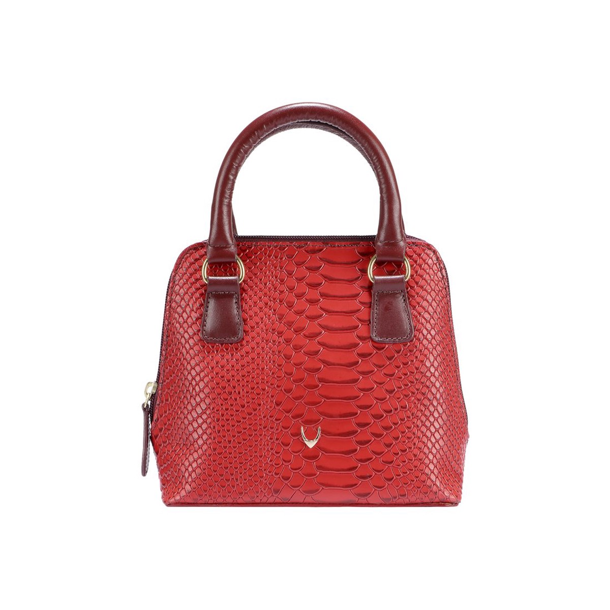 Fb Madre Red Leather Mini Bag