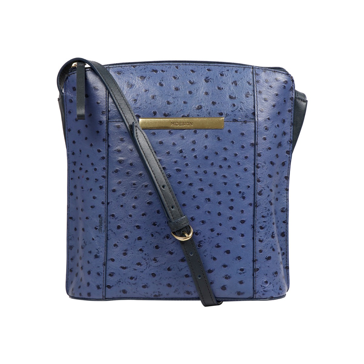 Maple 01 Sb Blue Leather Crossbody