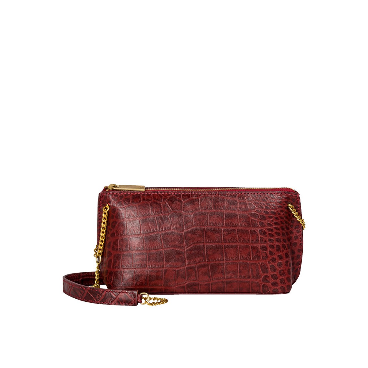 Bonita 01 N Red Leather Sling Bag
