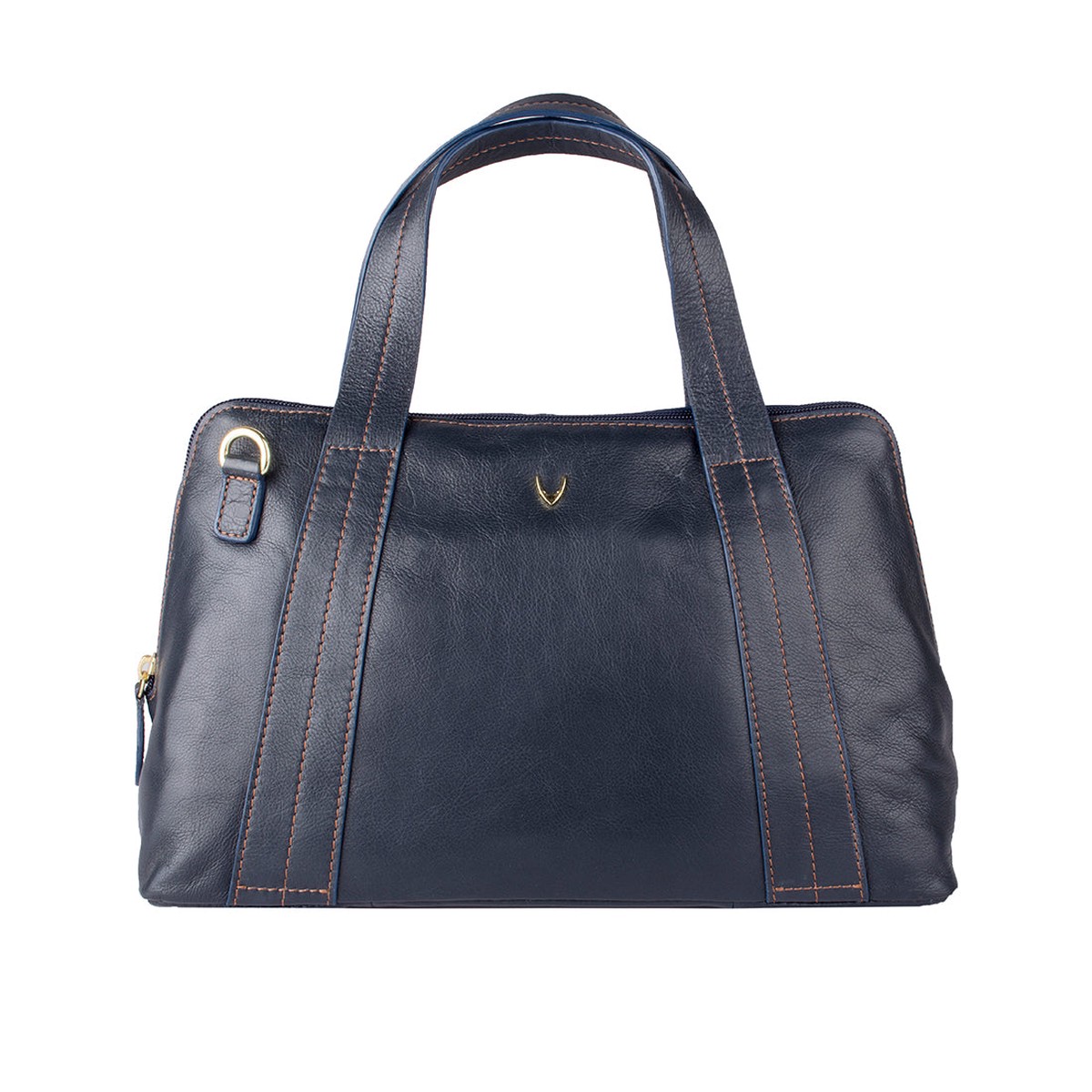 Cerys 02 Blue Leather Satchel
