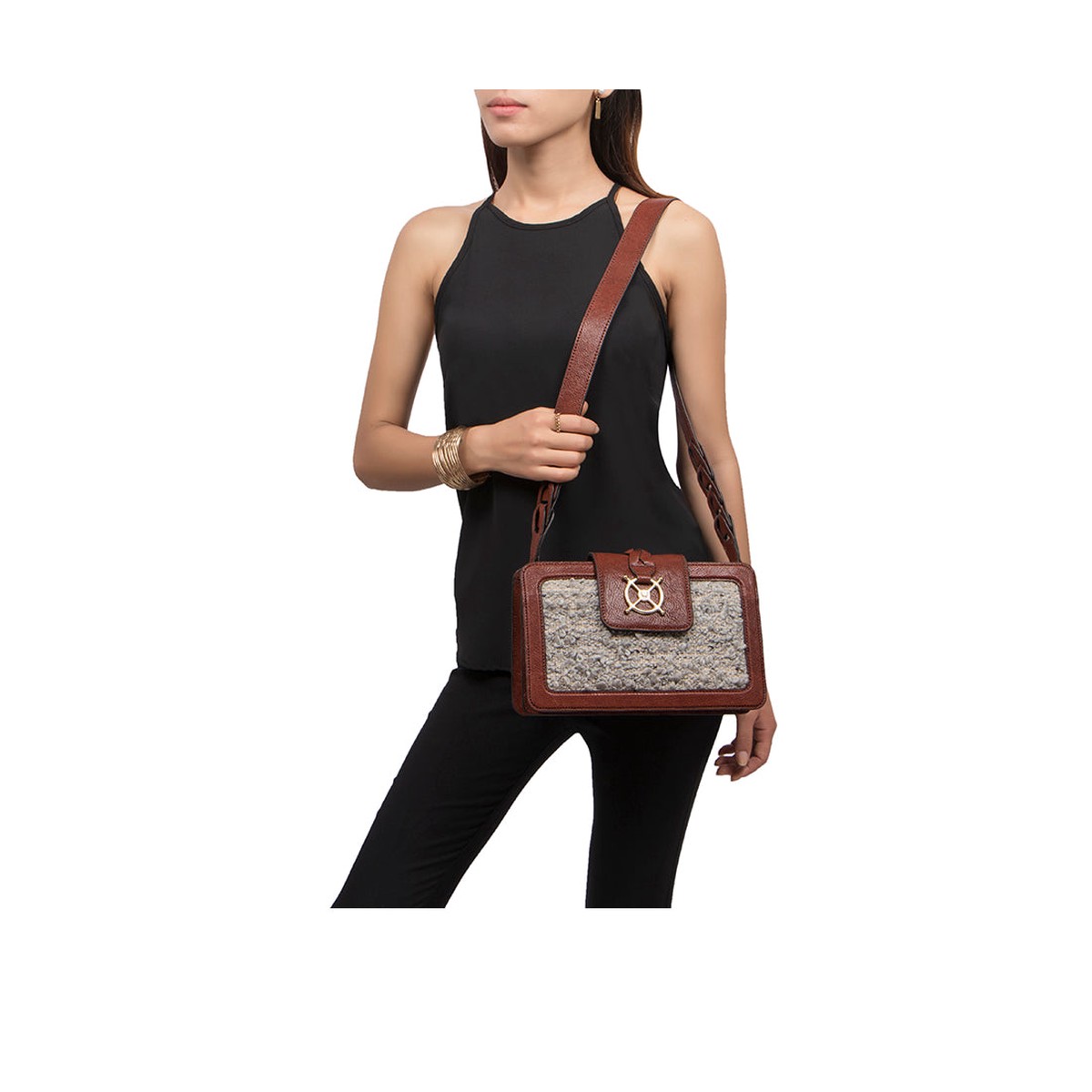 Coco 02 L Leather Sling Bag