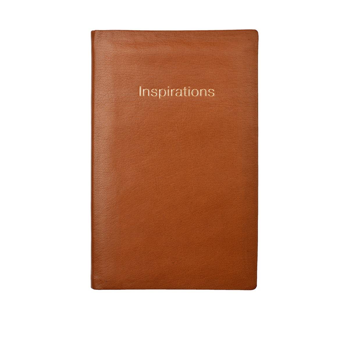 Inspirations Brown Leather Note Book