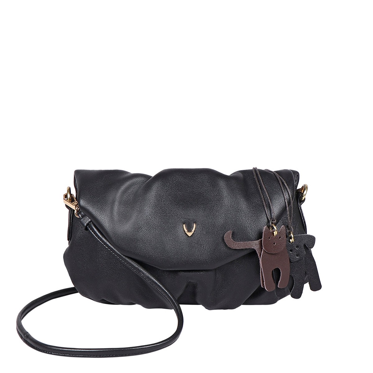 Lola 01 Black Leather Sling Bag