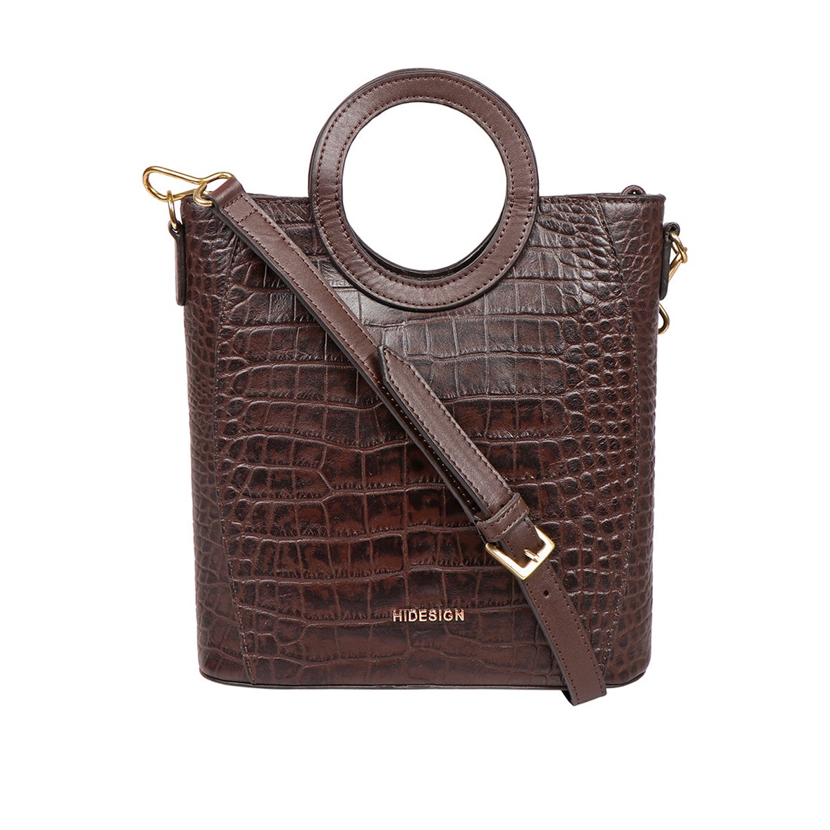 Beth 07 Brown Leather Tote Bag
