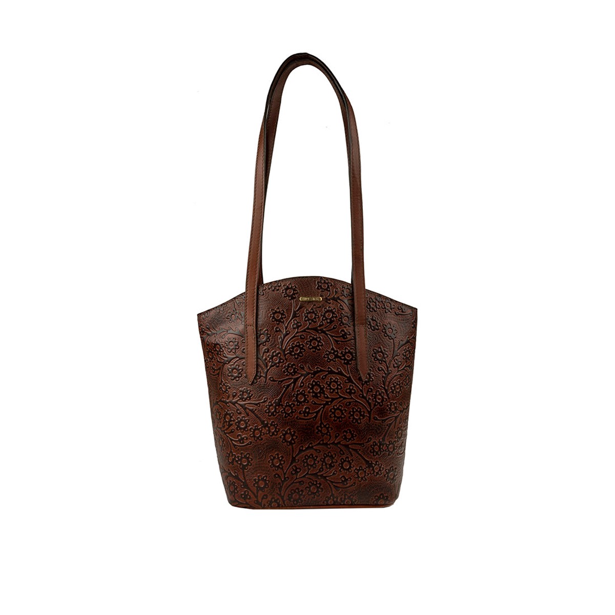 Bonn Brown Leather Tote Bag
