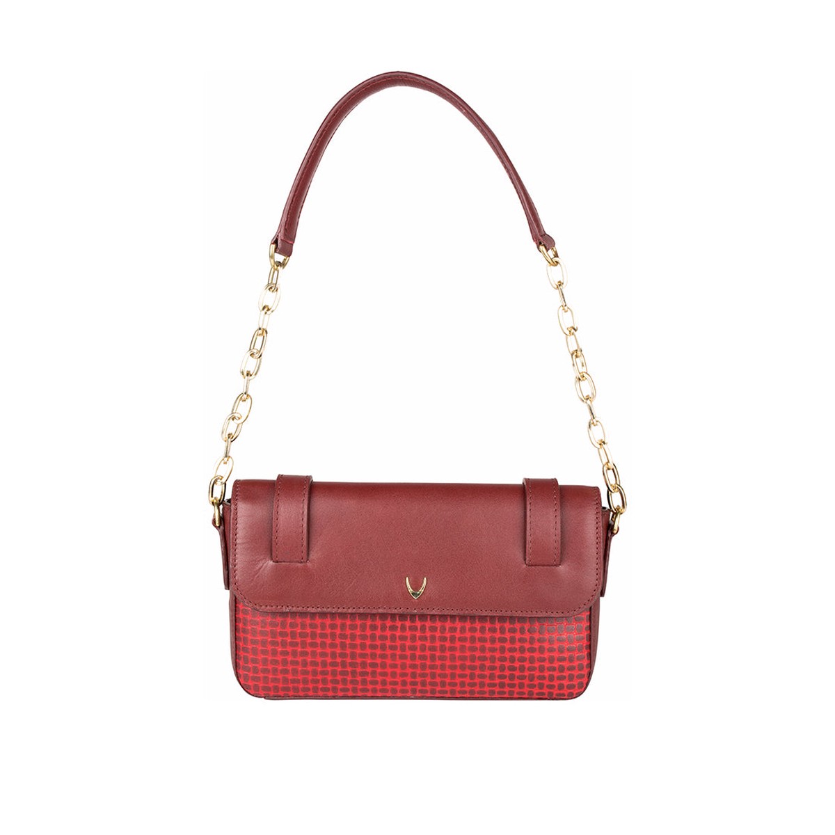 Ee Venus 02 Red Leather Shoulder Bag