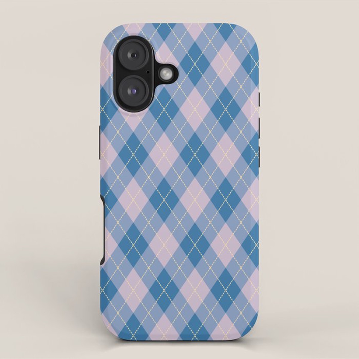argyle prep 1 iPhone Case