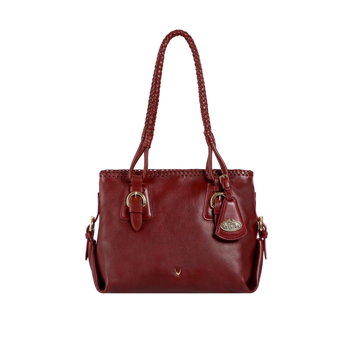 Astrakhan Marsala Leather Tote Bag