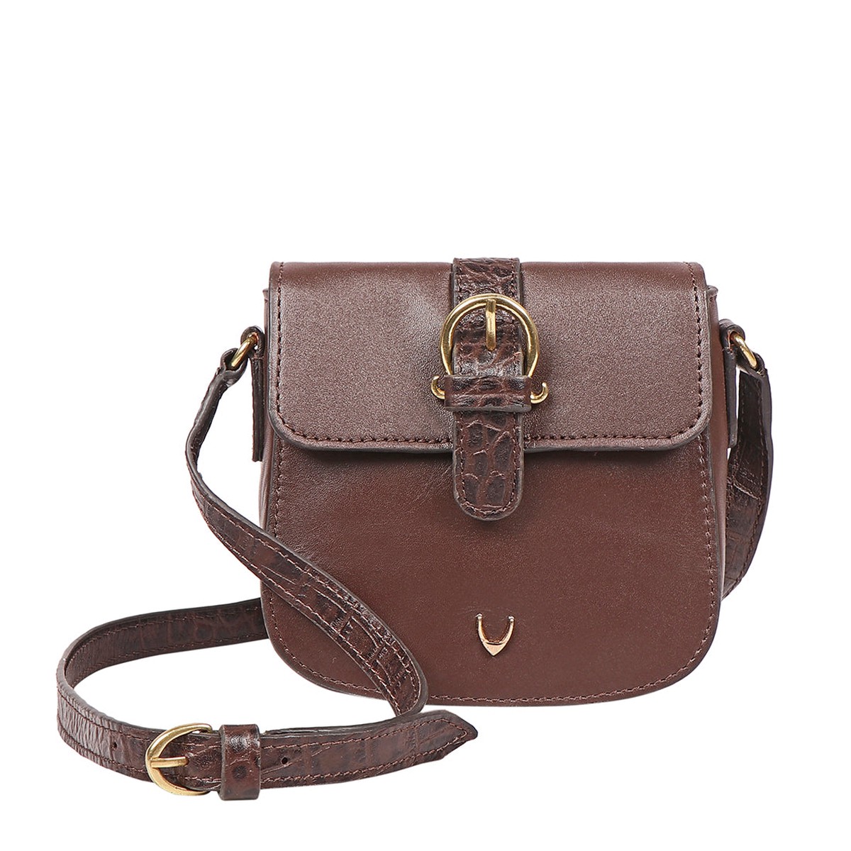 Joni 02 Brown Leather Crossbody