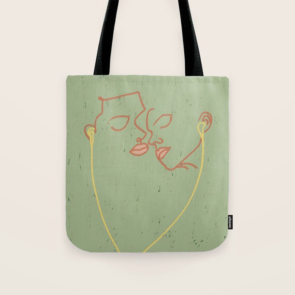 Modern Love Tote Bag