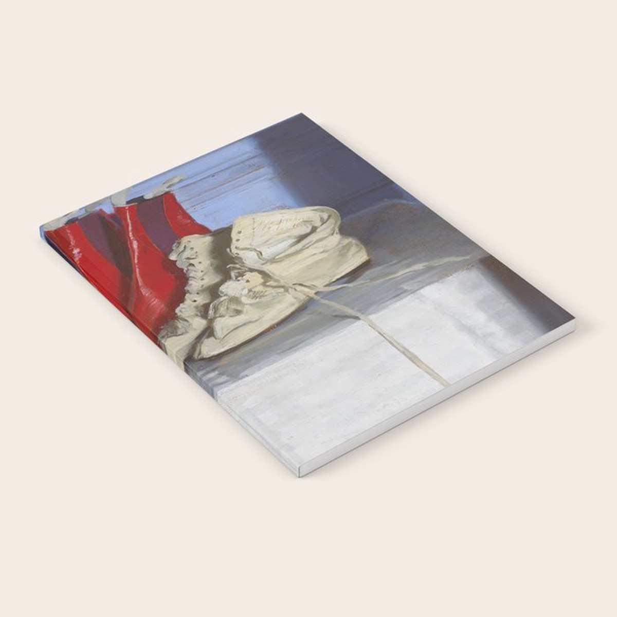William Nicholson - Miss S's Boots (1919) still life fashion portrait painting Notebook