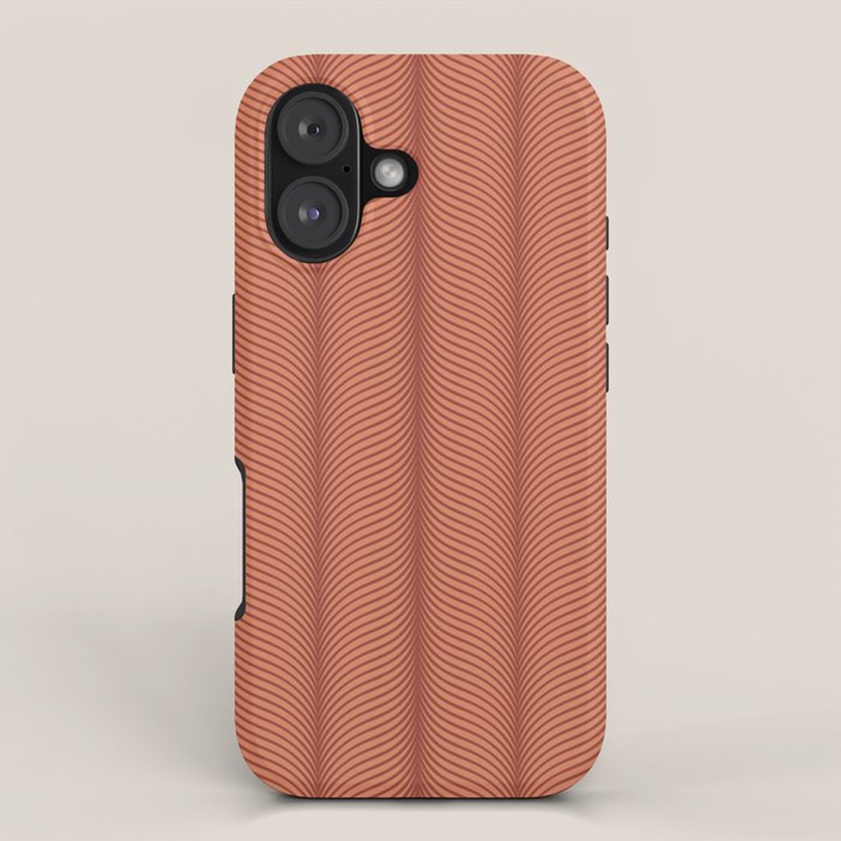 Elysian V Terracotta iPhone Case
