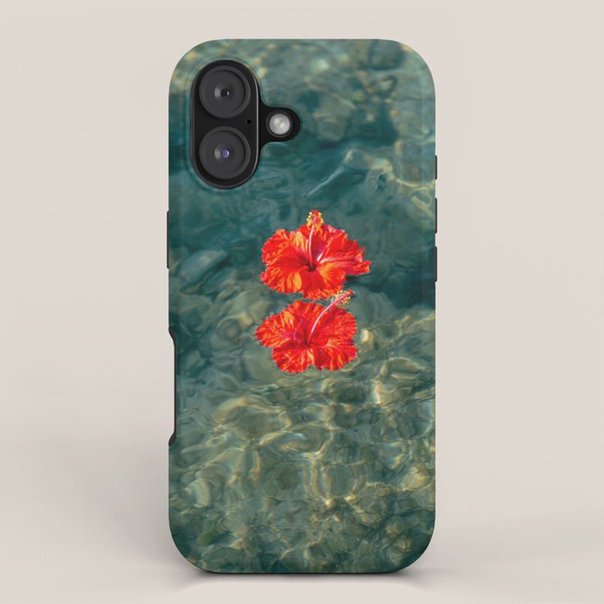 Hibiscus Love iPhone Case
