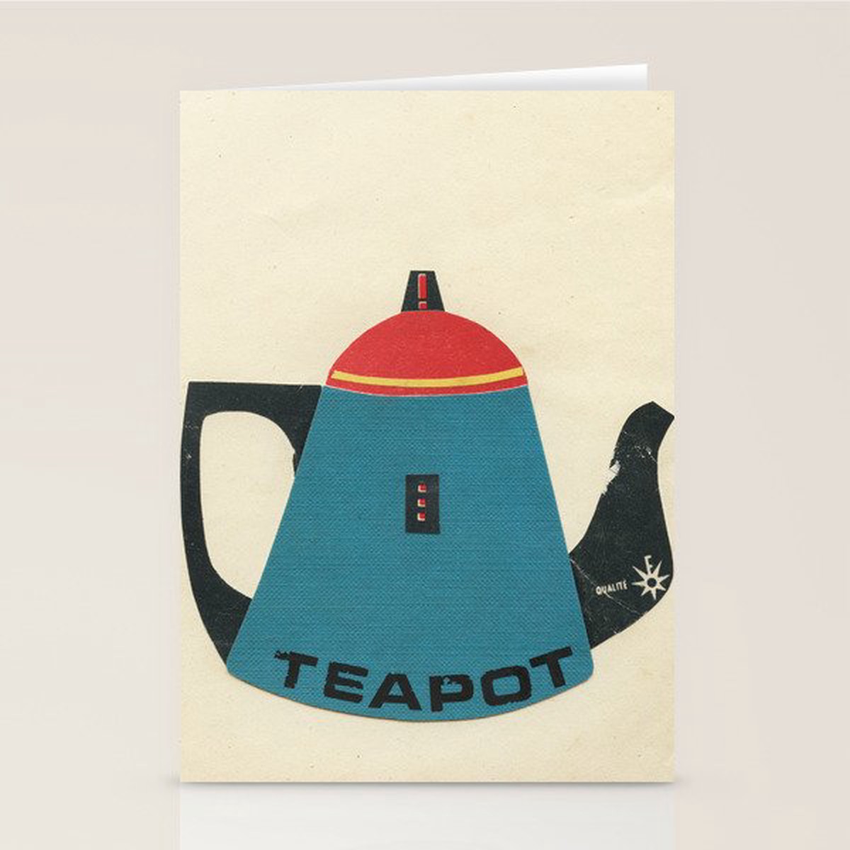 Teapot Stationery Card