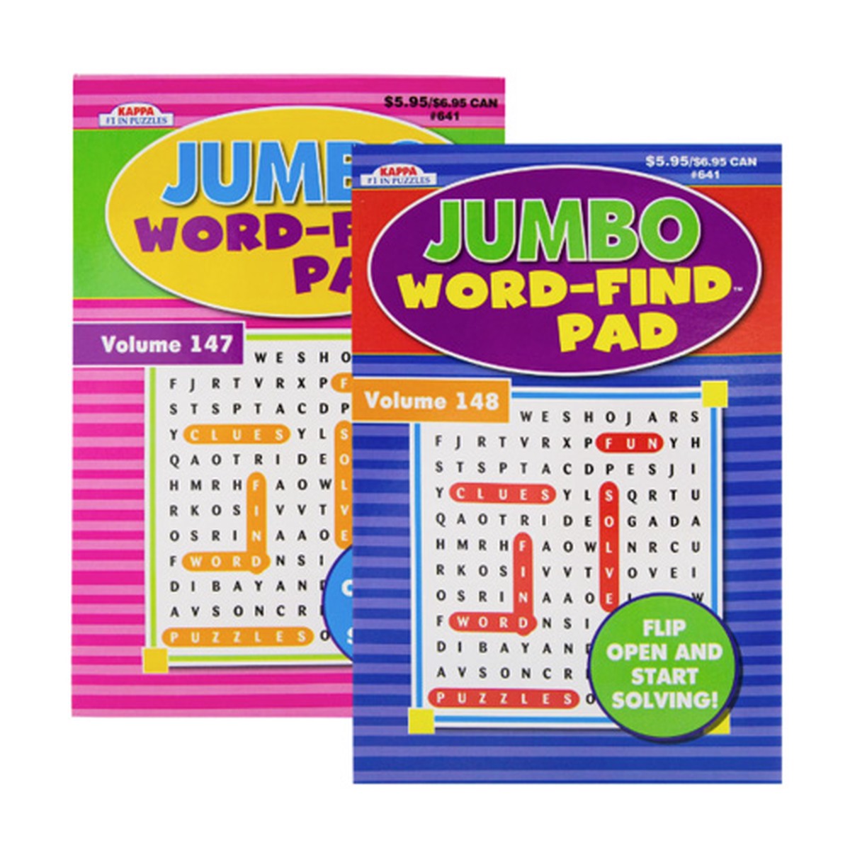 ZZZ KAPPA JUMBO WORD FIND PAD