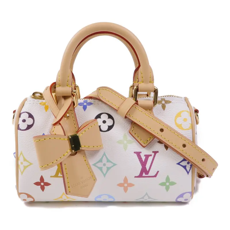 LOUIS VUITTON Monogram Multicolore LV x TM Nano Speedy