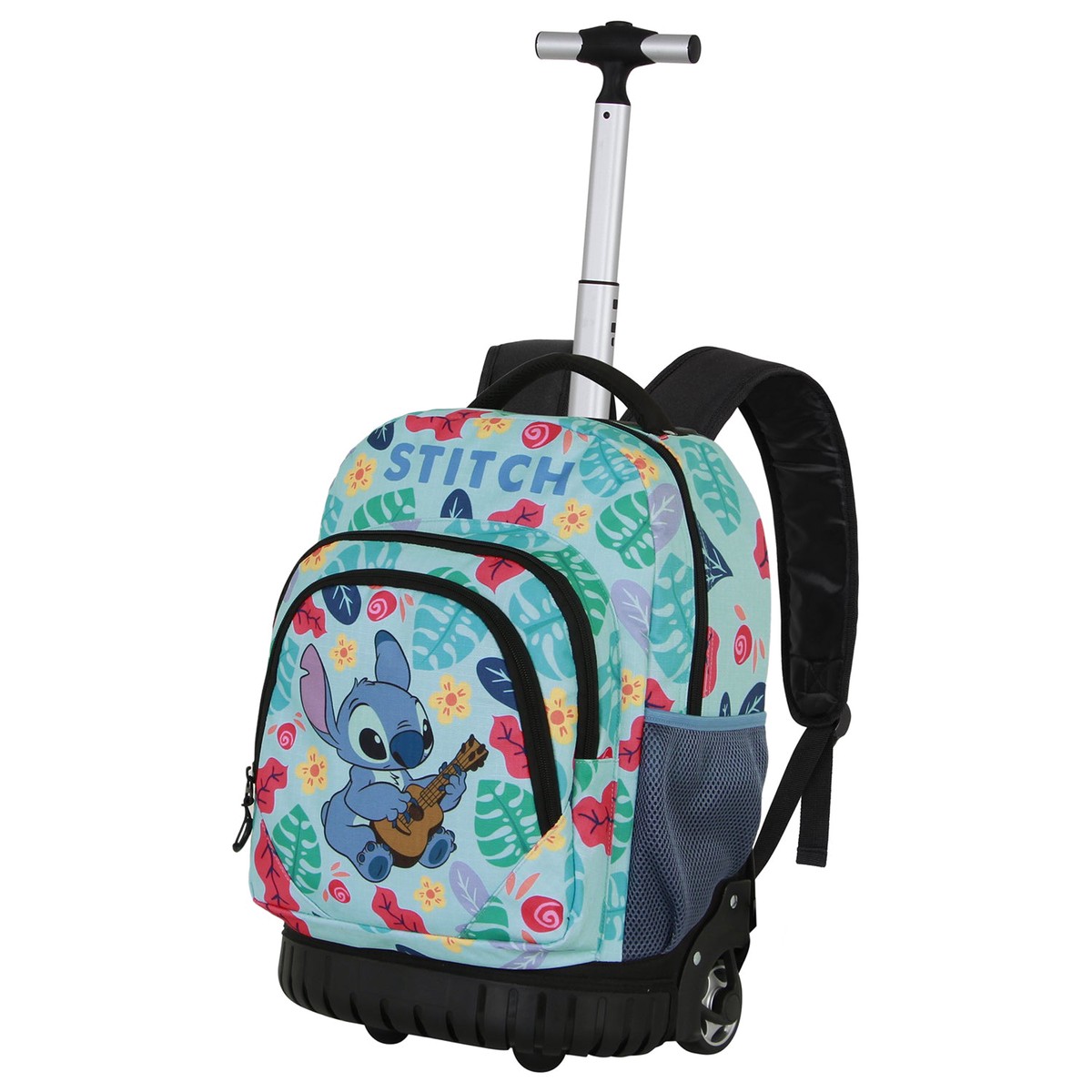 Disney Lilo and Stitch Guitar-FAN GTS Trolley Backpack, Green