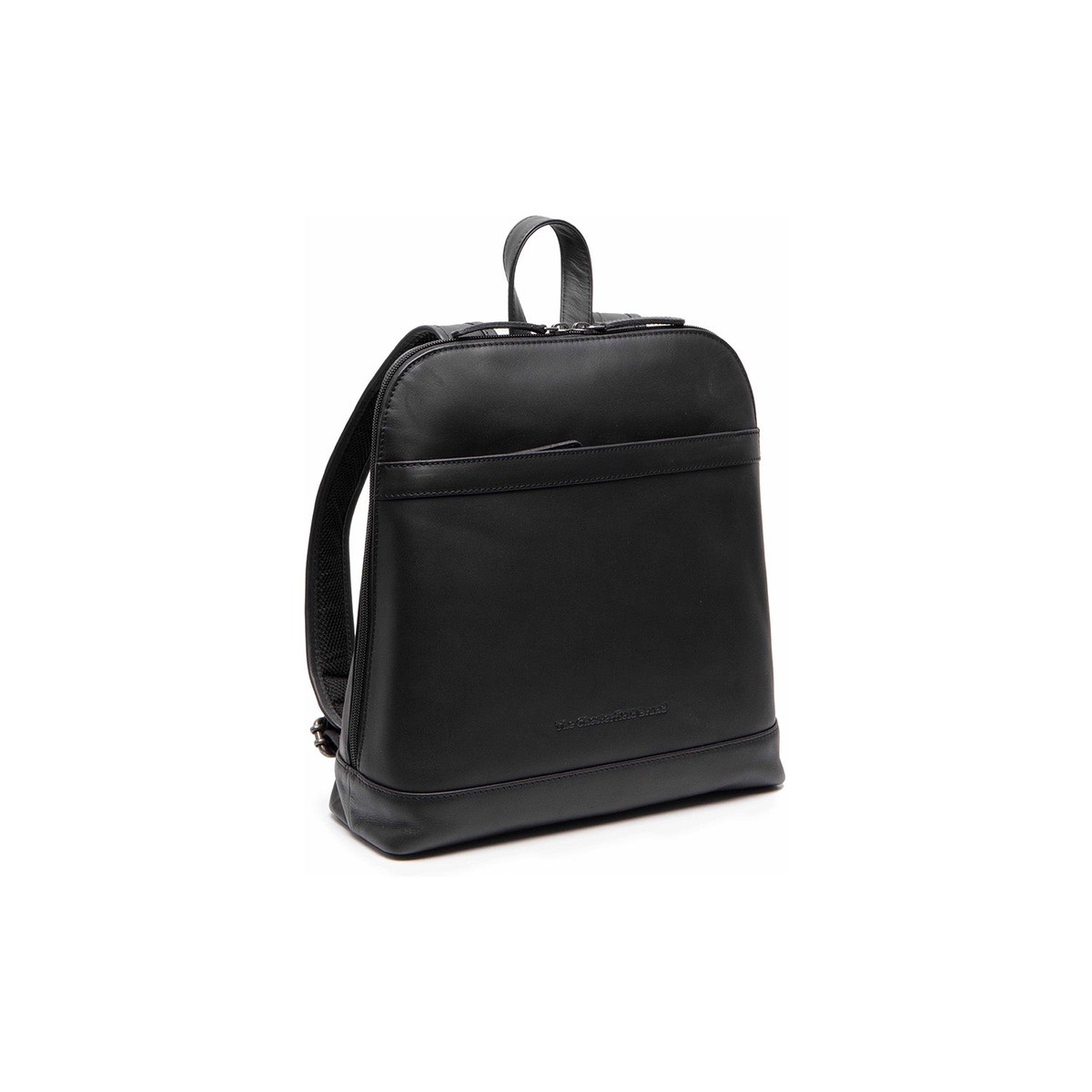 Leather Backpack Black Tigris