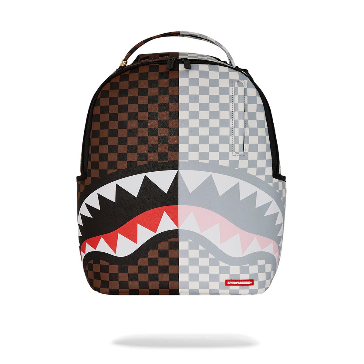 Sprayground Backpack (Split Rose Sharks In Paris)