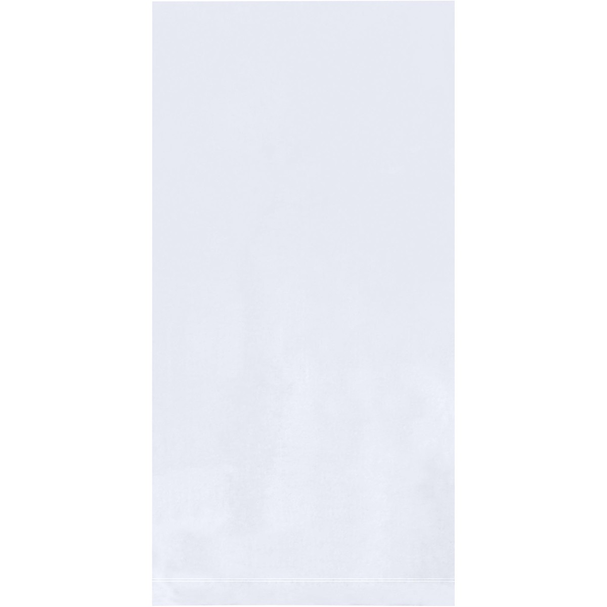 4 x 6" - 1.5 Mil Flat Poly Bags, Case Of 1000 (PB55)