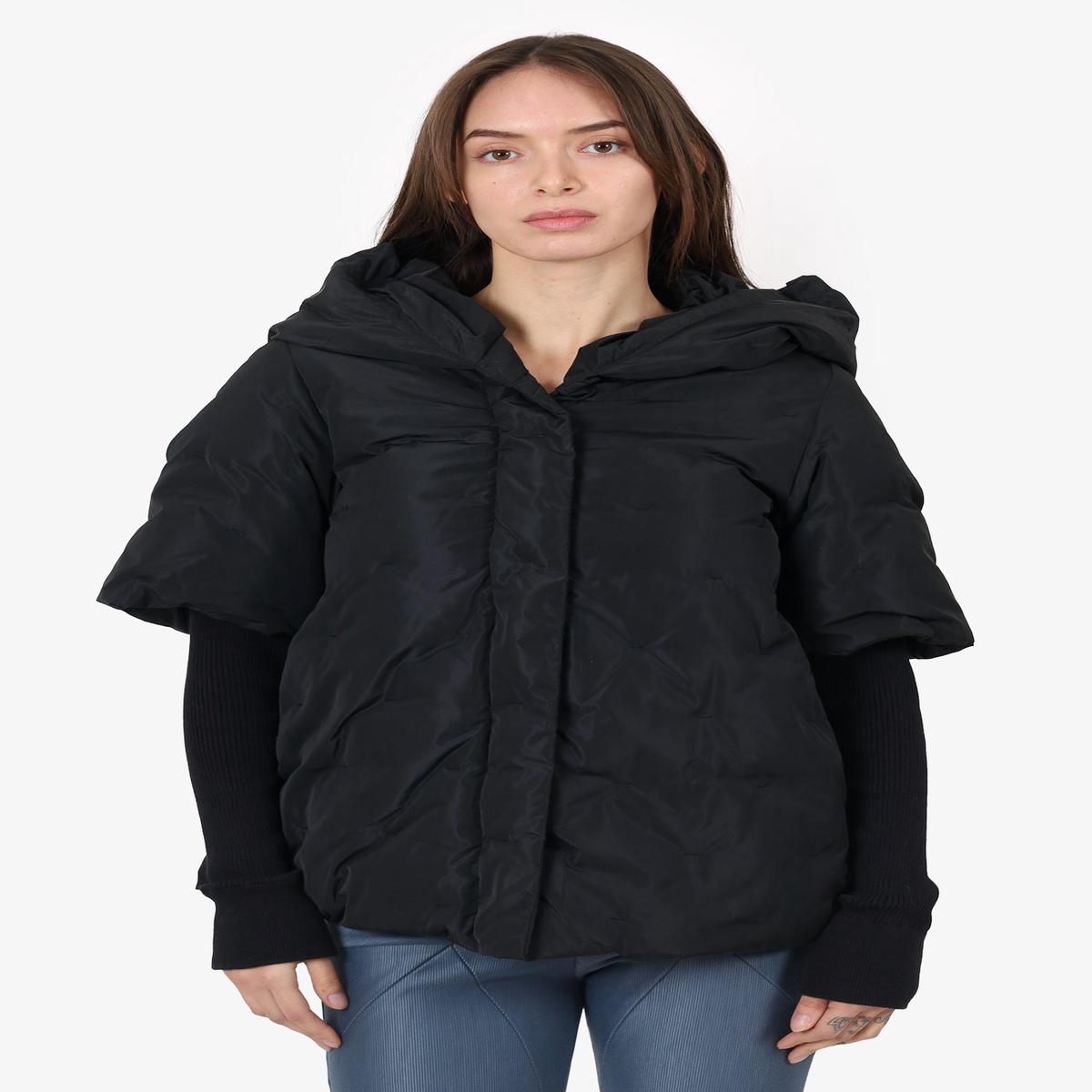Pink Tartan Black Puffer Jacket Size S