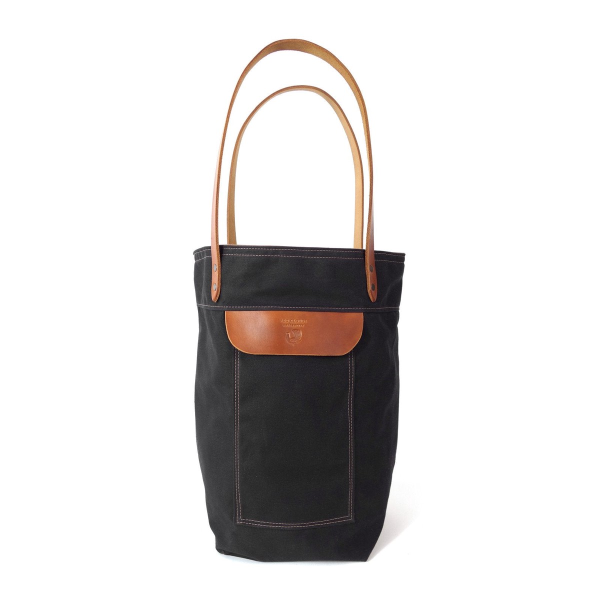 Over the Shoulder Tote Bag - Black